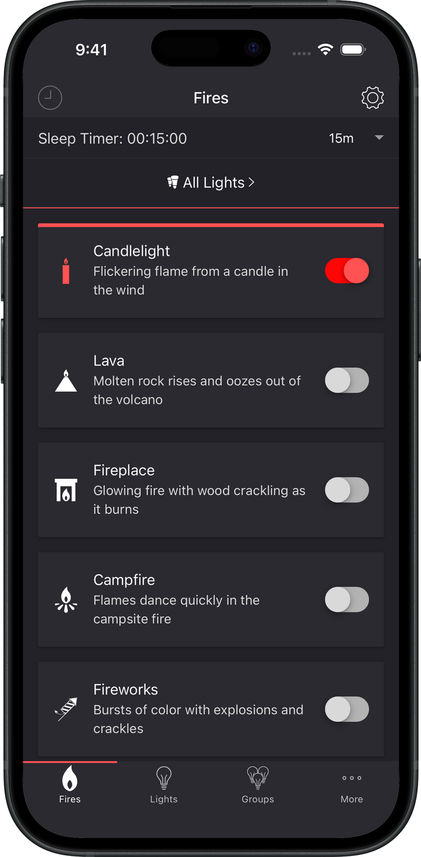 Fires screenshot