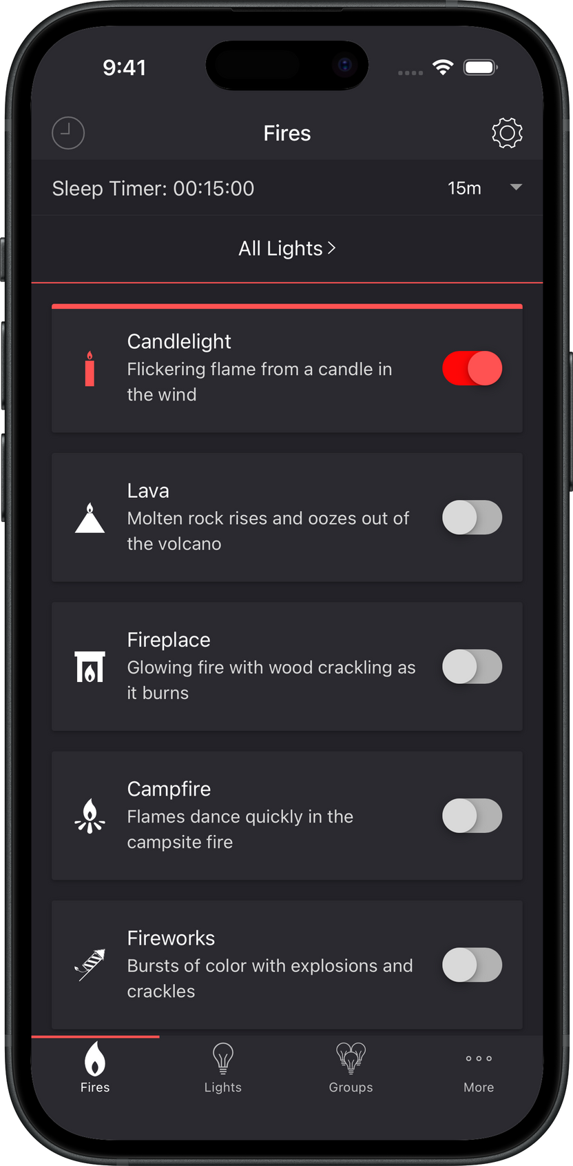 Fires screenshot