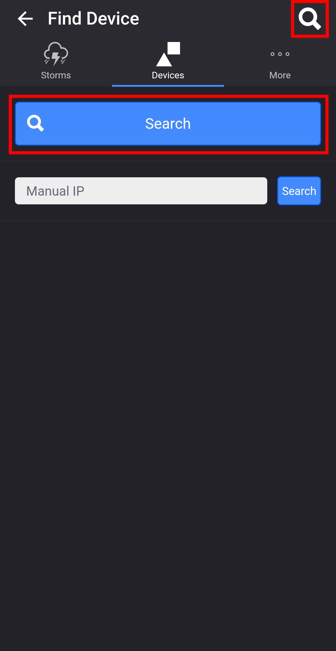 Search in Thunderstorm, Soundstorm, or Firestorm for Nanoleaf