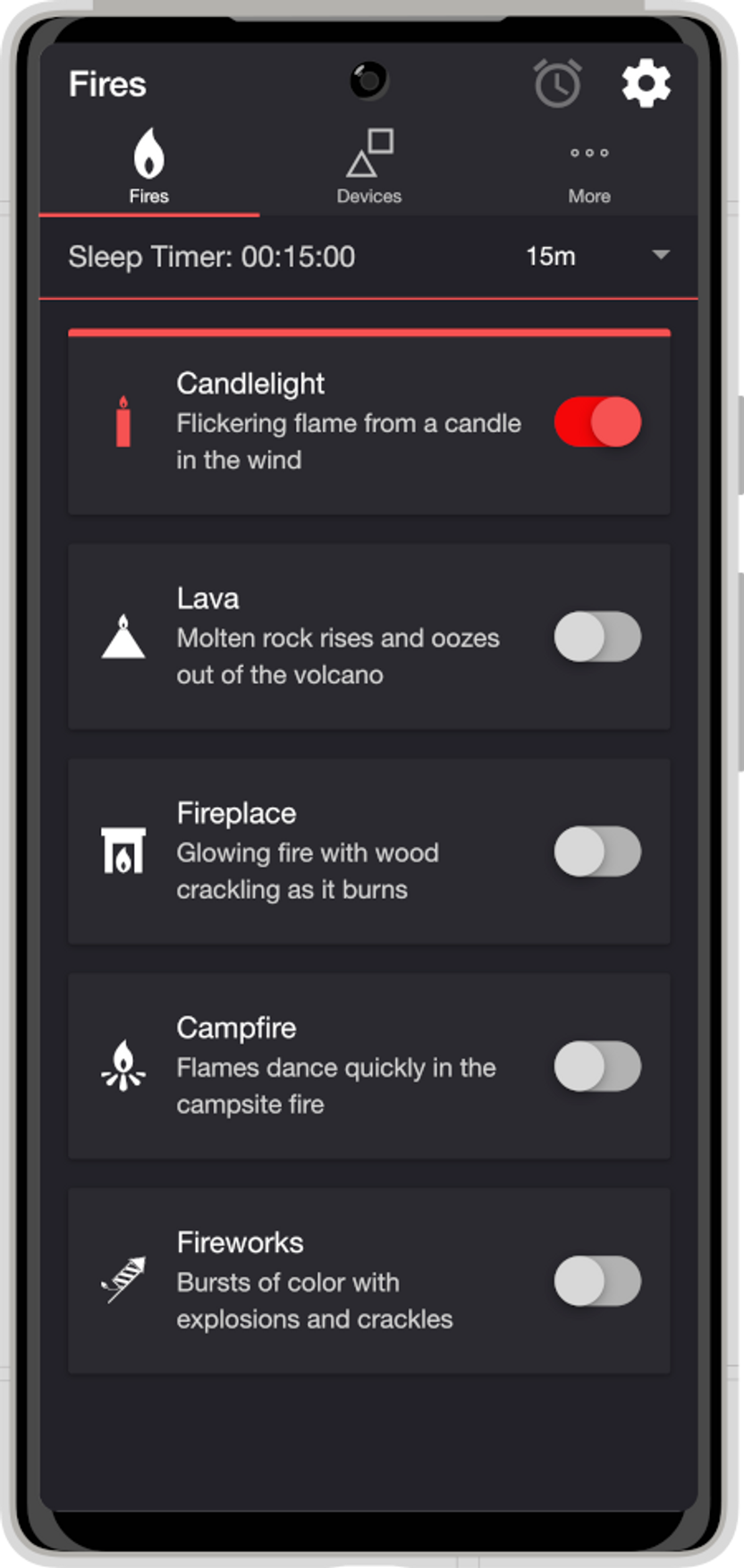 Fires screenshot